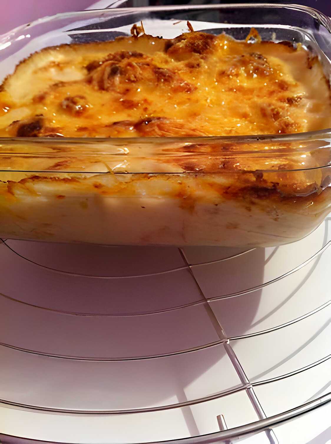 Recette De Gratin Saumon Crevettes