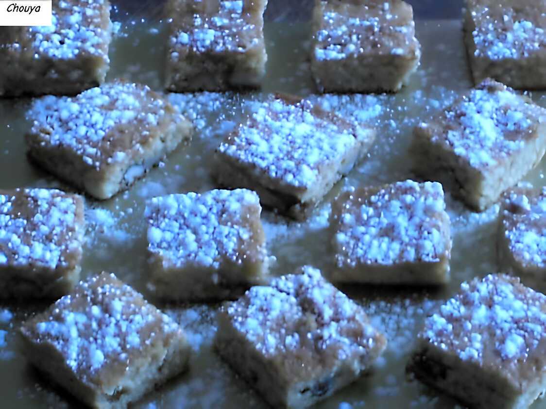 Recette de Petits pavés moelleux aux noisettes