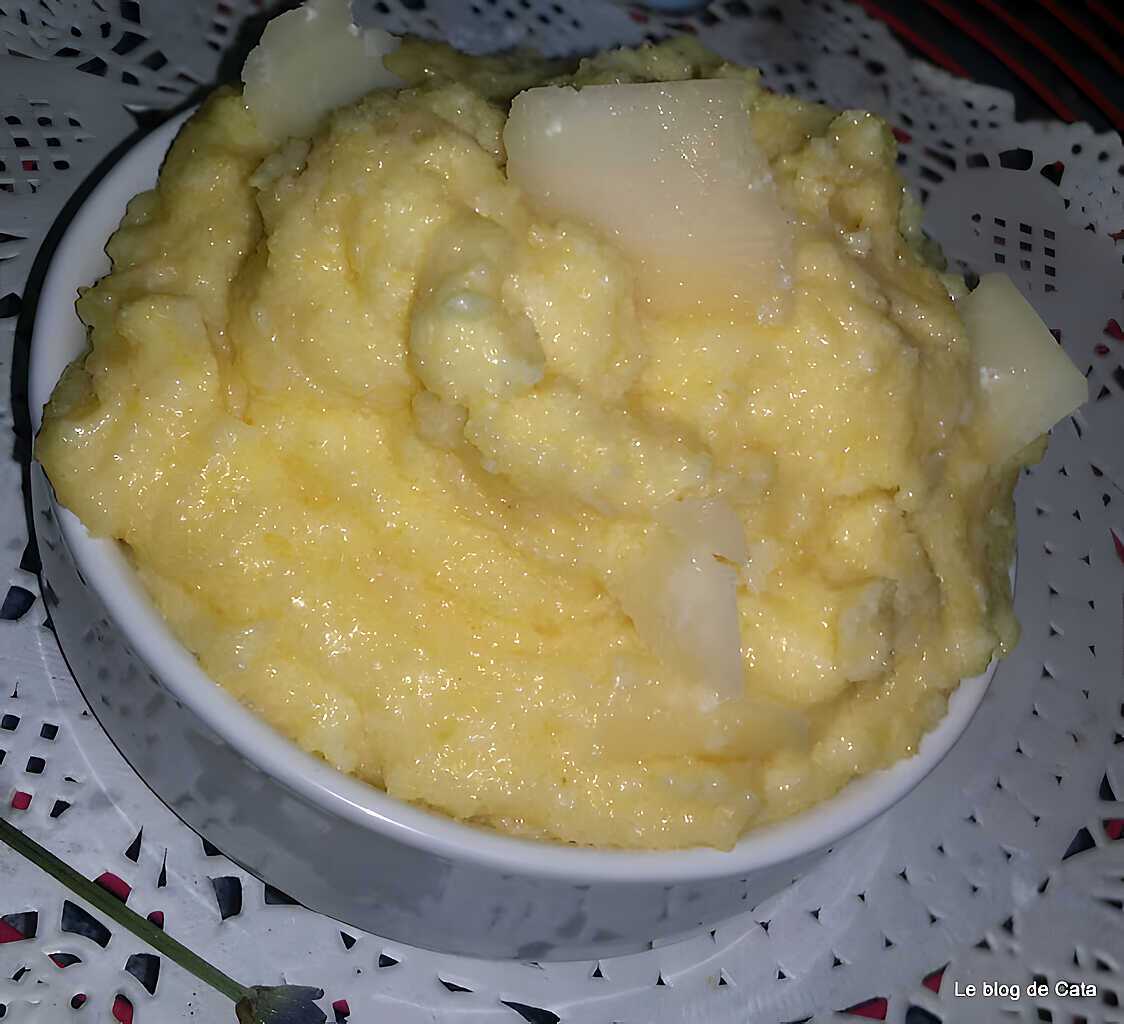 Recette De Polenta Cr Meuse Au Parmesan