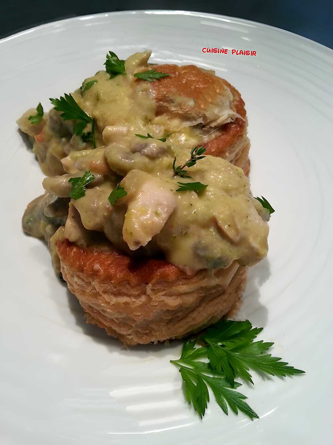 Recette de Bouchées à la reine vol au vent Et reste de brocoli