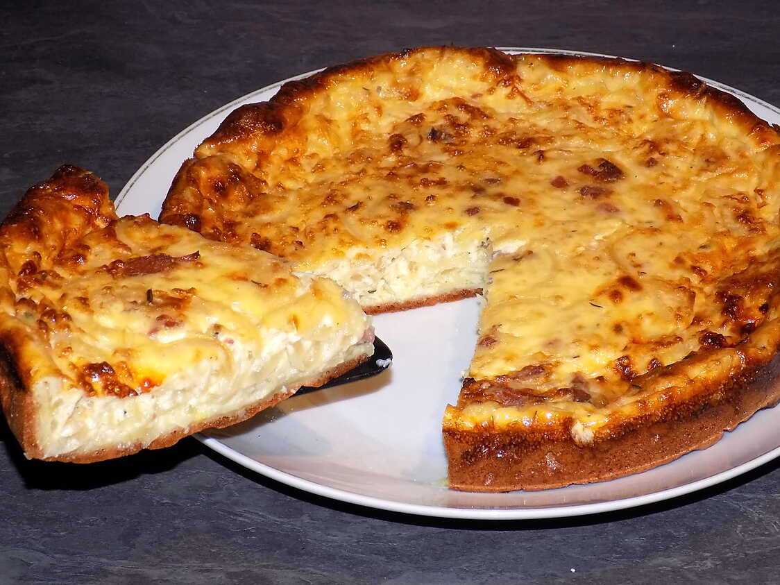 Recette De Tarte L Oignon Par La Cuisine De Fanie