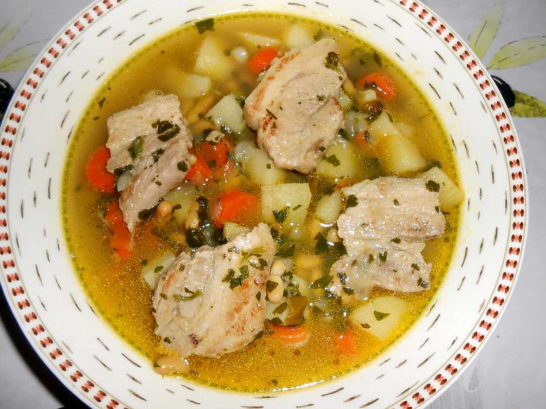 Recette De Petite Soupe Au Lard Et Persil