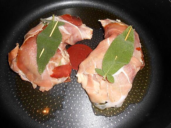 Recette De Cuisses De Poulet Braisees Au Marsala Fa On Saltimbocca