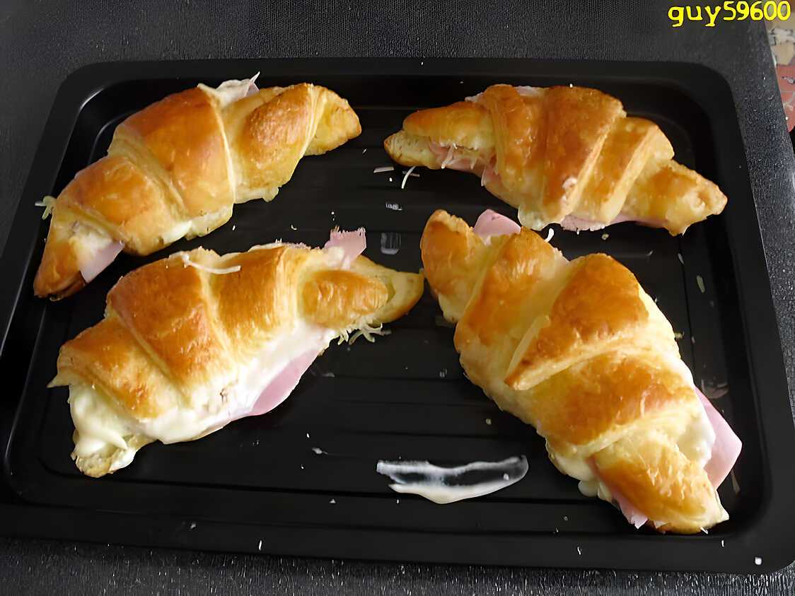 Recette De Croissants Au Jambon Par Guy