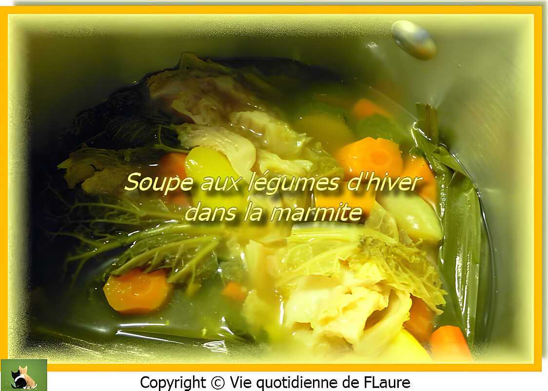 Recette De Soupe Aux L Gumes D Hiver