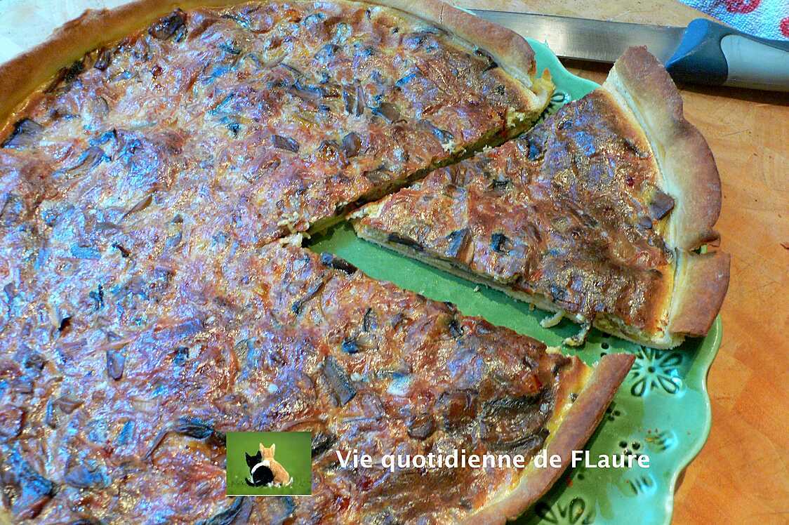 Recette De Tarte Aux Champignons De Paris Par Flaure