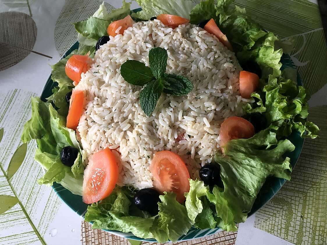 Recette De Salade De Riz Au Thon Par D Lice Orient