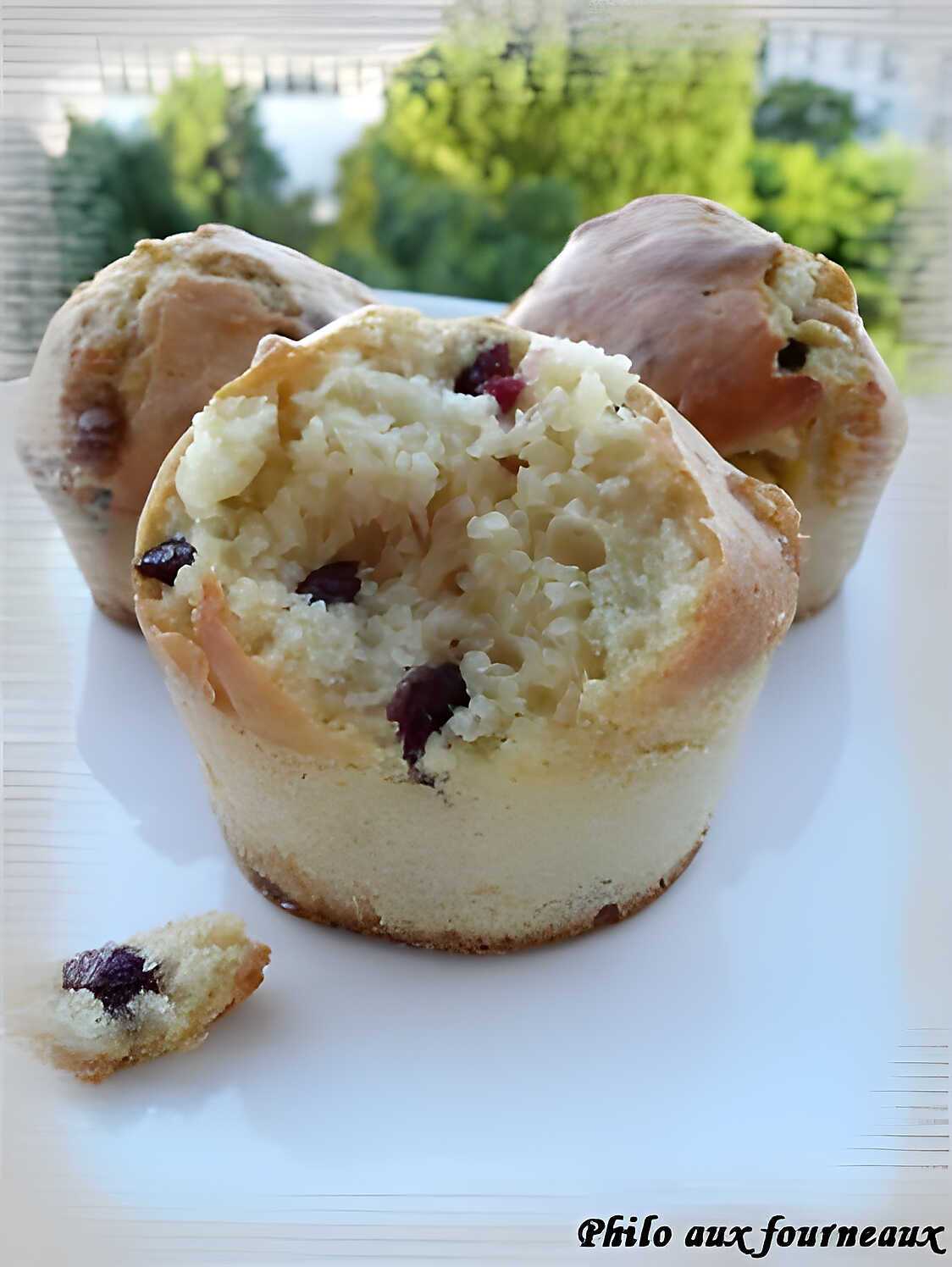 Recette De Muffins Au Chocolat Blanc Aux Cranberries