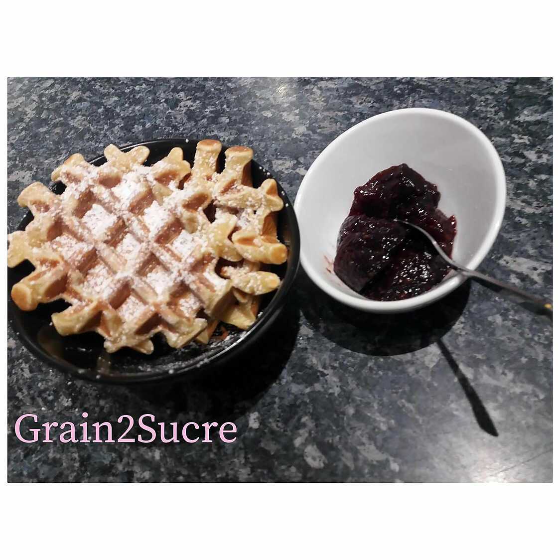 Recette De Les Gaufres De Christophe Felder Par Grain Sucre