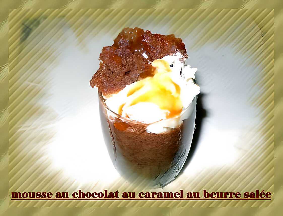 Recette De Mousse Chocolat Au Caramel Beurre Sal E