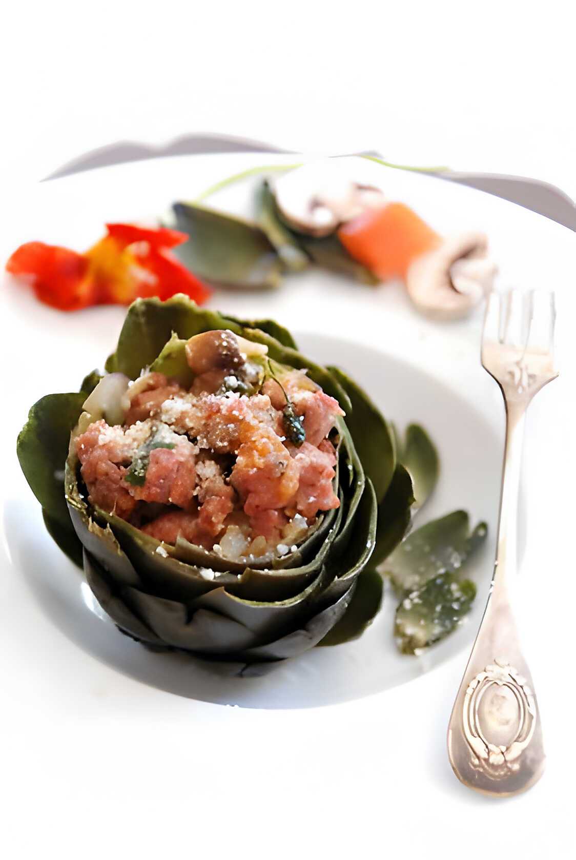 Recette D Artichauts Farcis La Mode Italienne