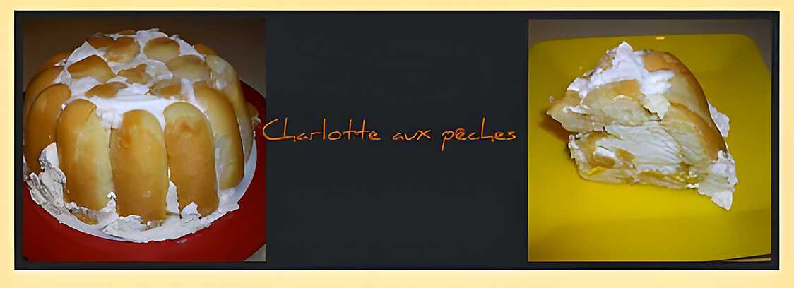 Recette De Charlotte Aux P Ches Par Annick