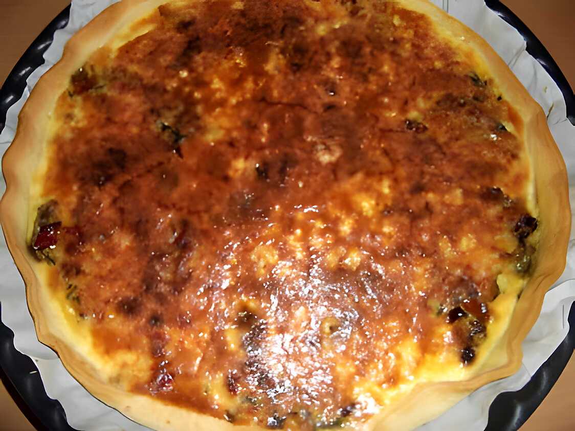 Recette De Quiche Aux Poivrons Et Courgettes