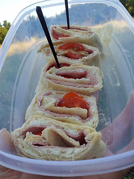 Recette De Wraps Ap Ro Au Jambon Tomate Et Boursin