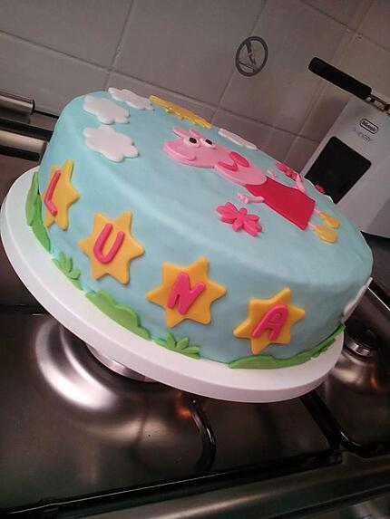 Recette De Gateau D Anniversaire Peppa Pig Par Alison C