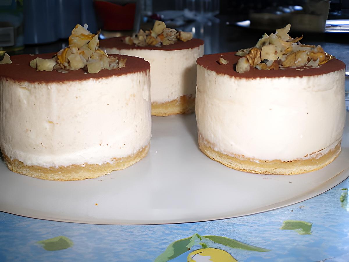 recette entremet au caramel