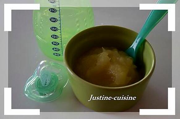 compote pour bebe 4 mois