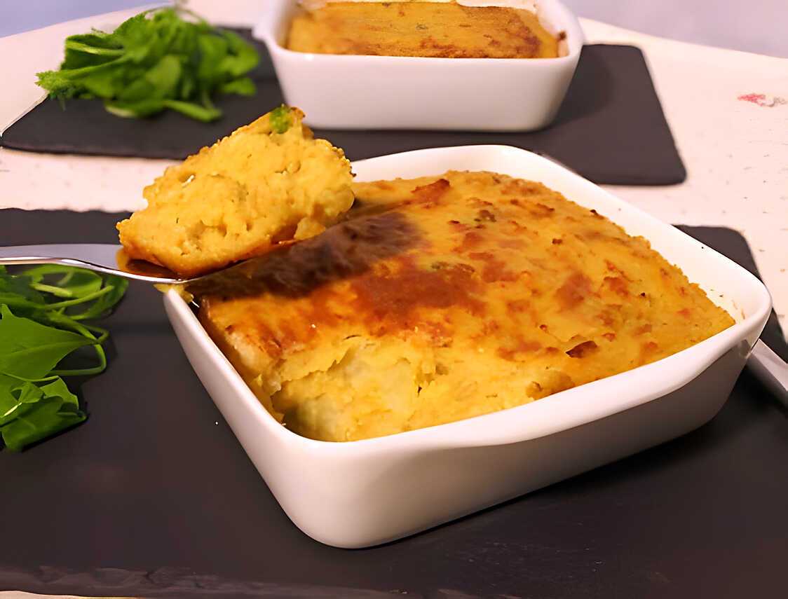 Recette de Gratin de pommes de terre au haddock & curry