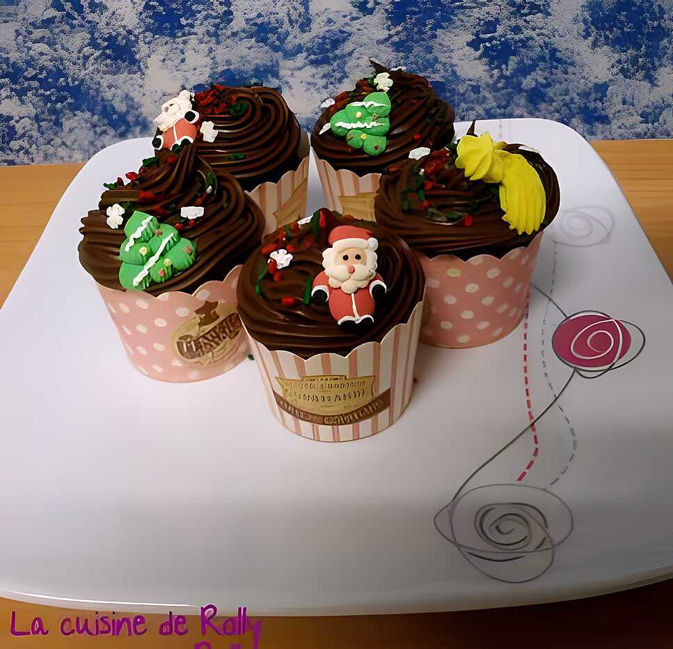 Cupcakes de Noël Recette