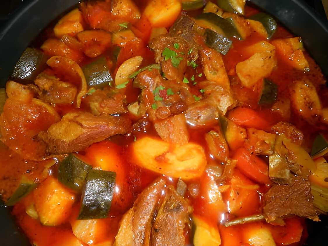 Recette De Tajine D Agneau Aux 5 Légumes Et Citrons Confits