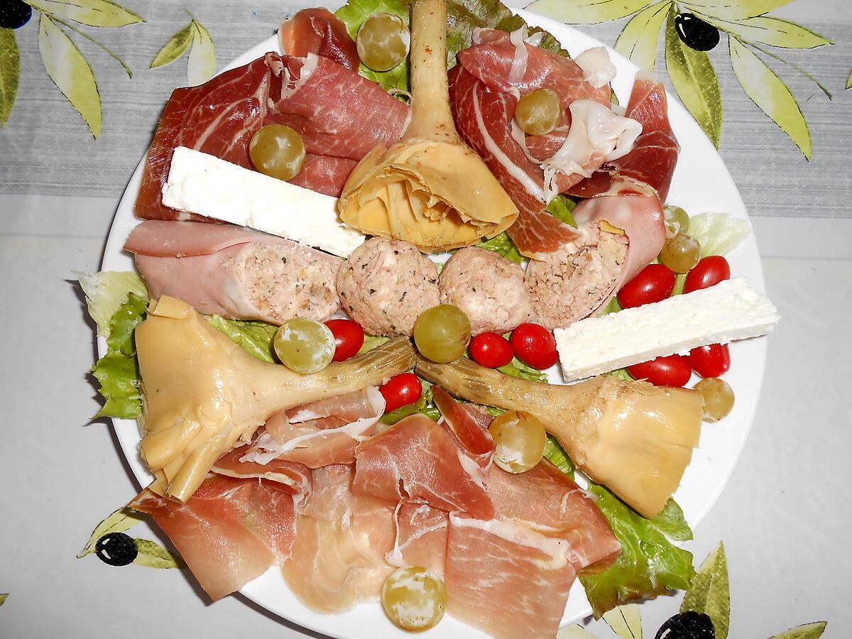 recette INSALATA CONTADINA ( salade campagnarde)