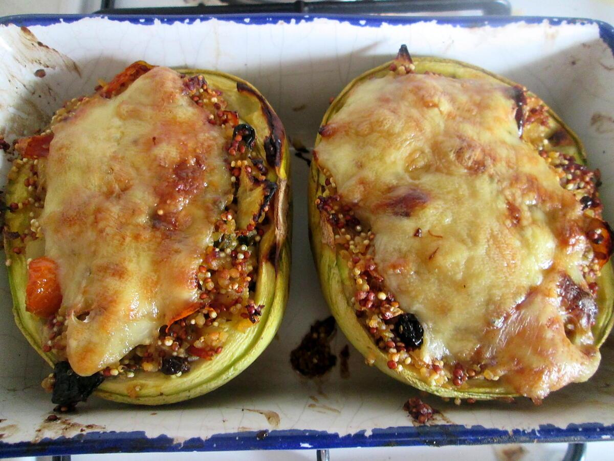 recette courgettes  farçies  au boulgour de   jackie