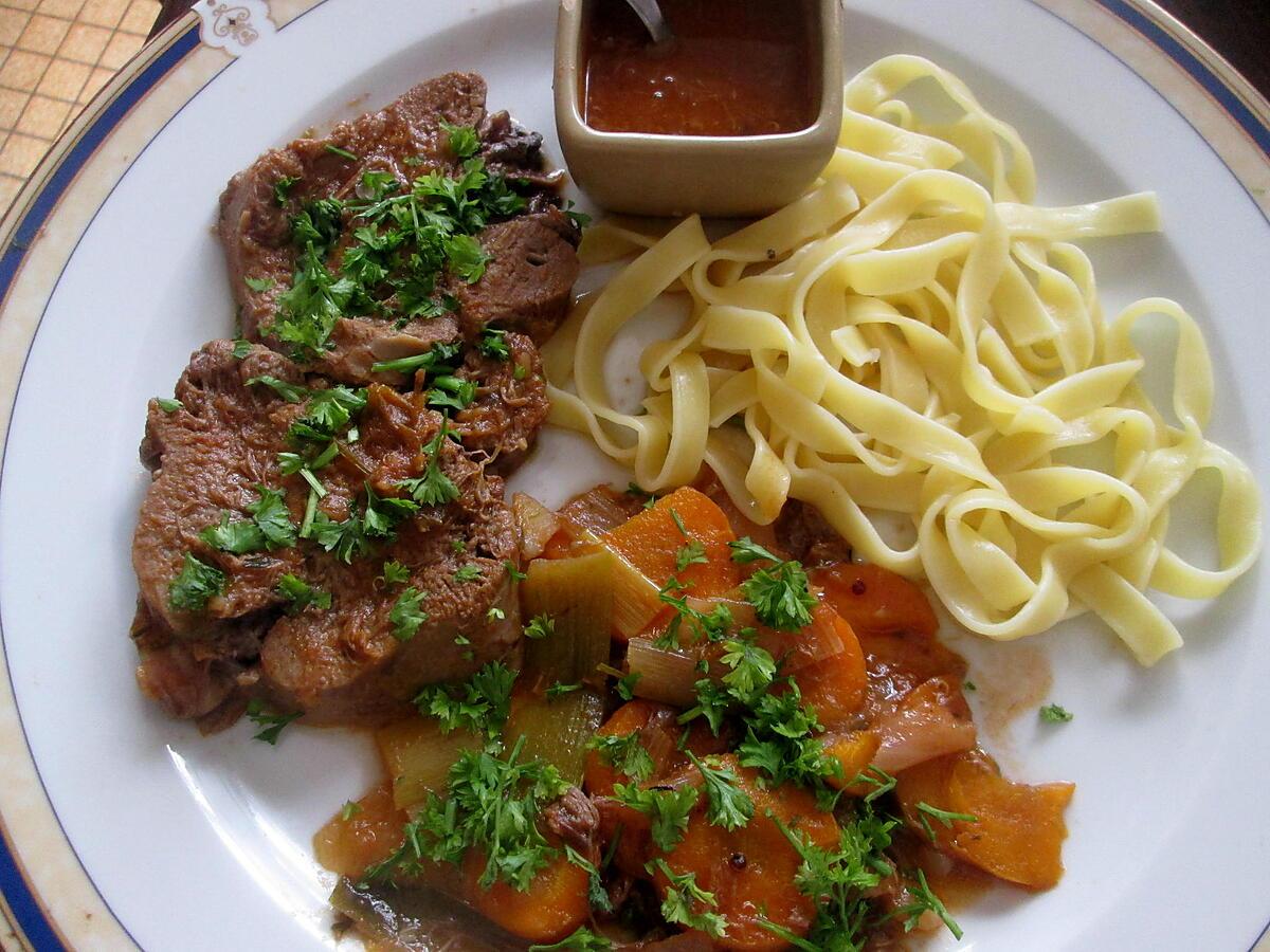 recette langue de boeuf charcutiére