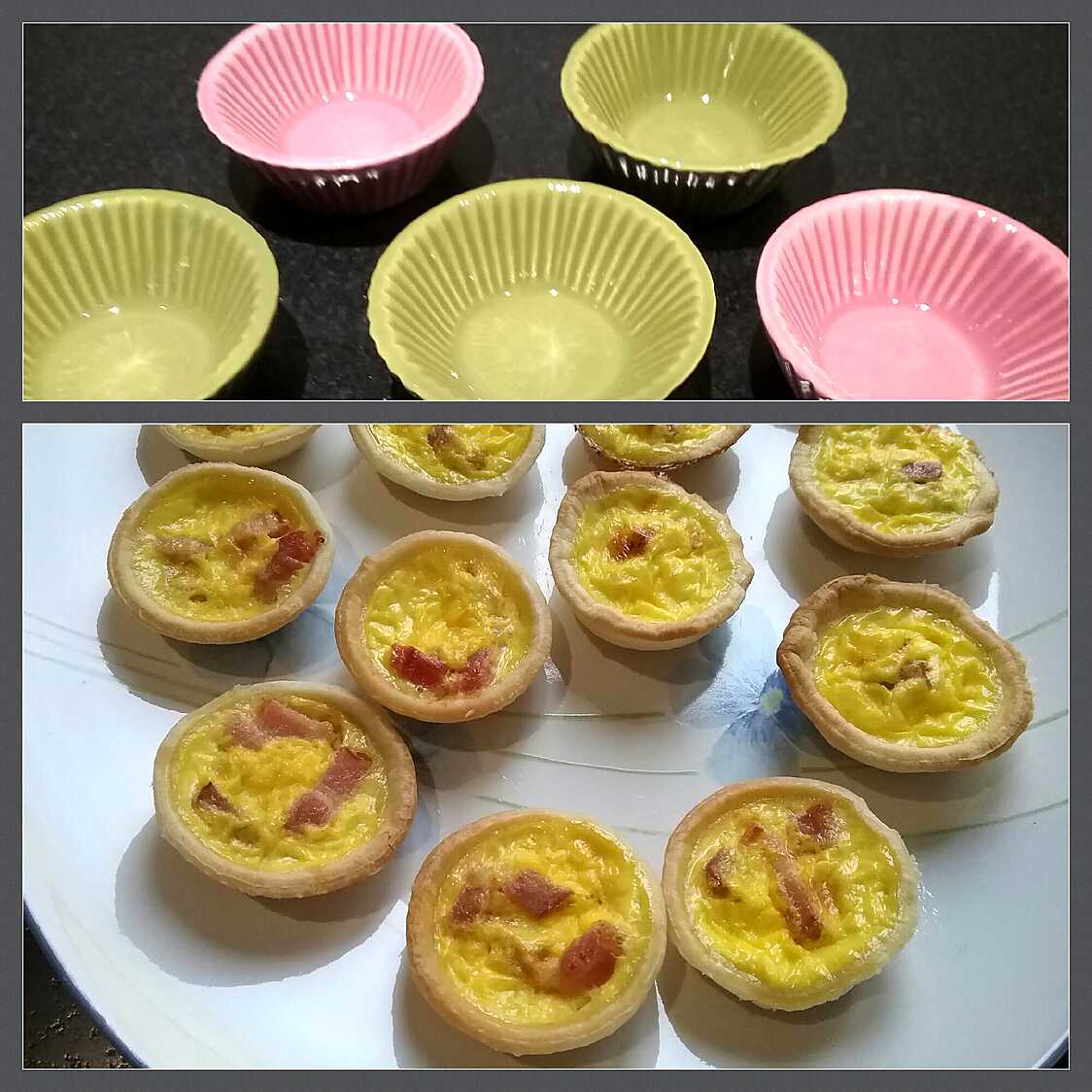 Recette de Mini-quiche apero