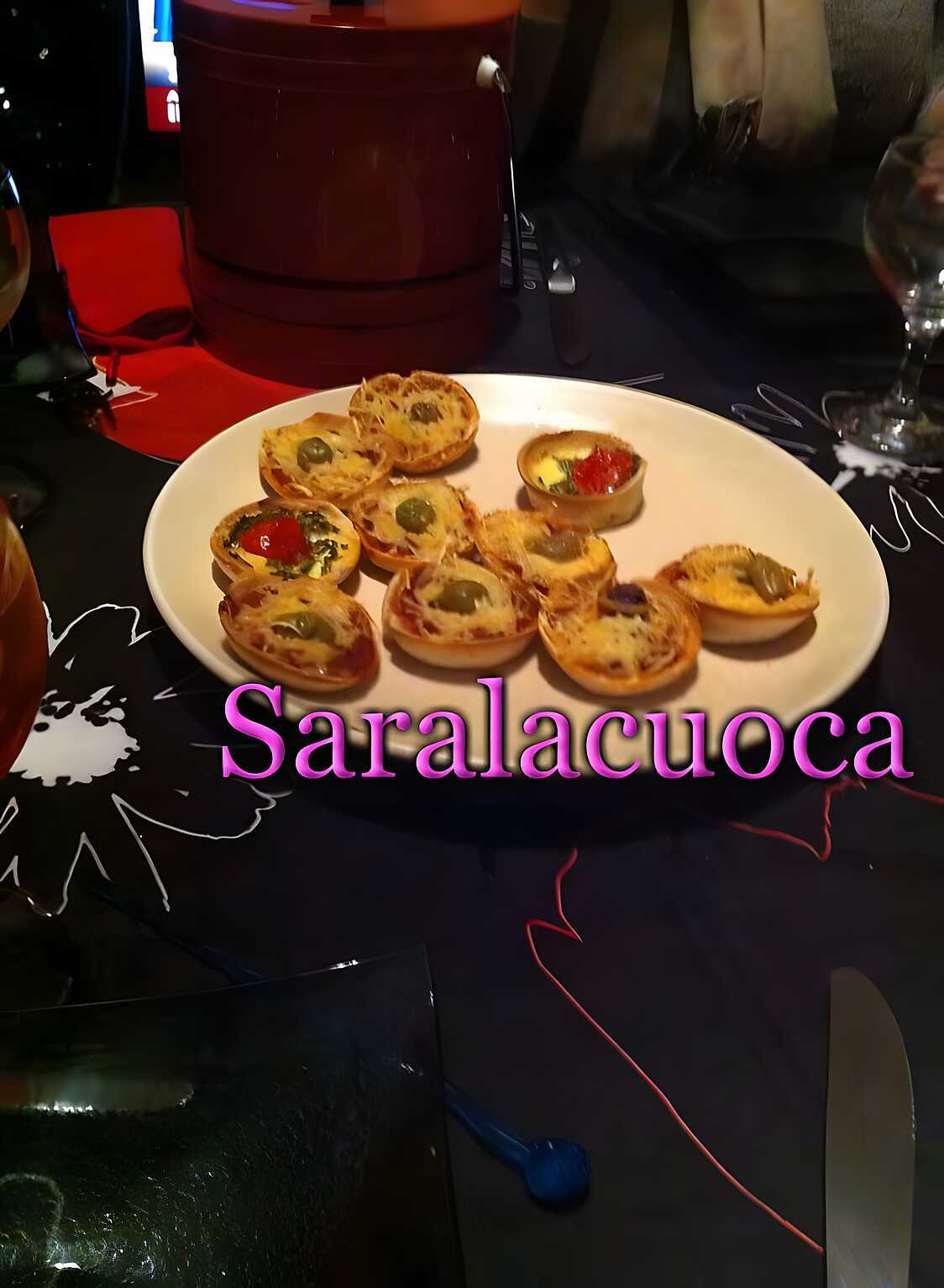 Recette de Mini quiches (apéro)