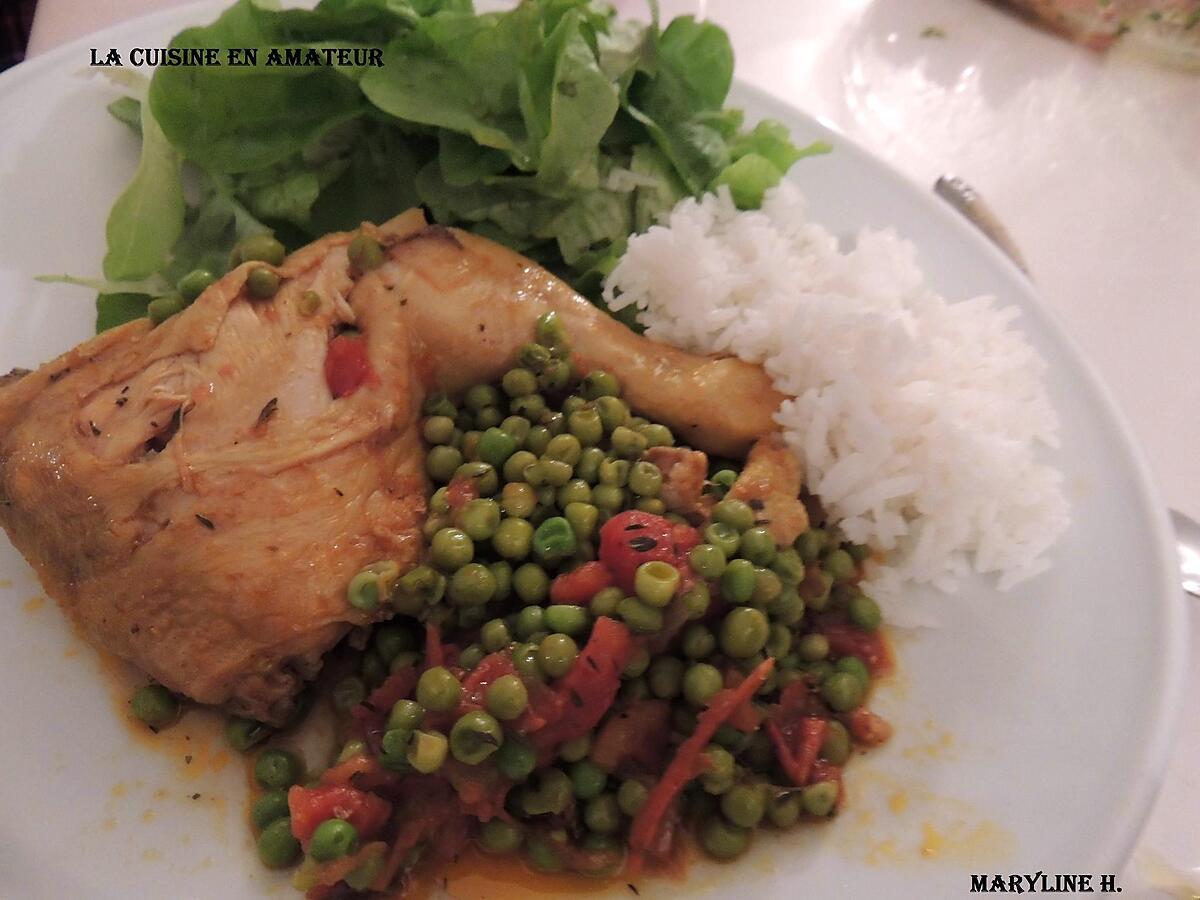 recette Carry de poulet