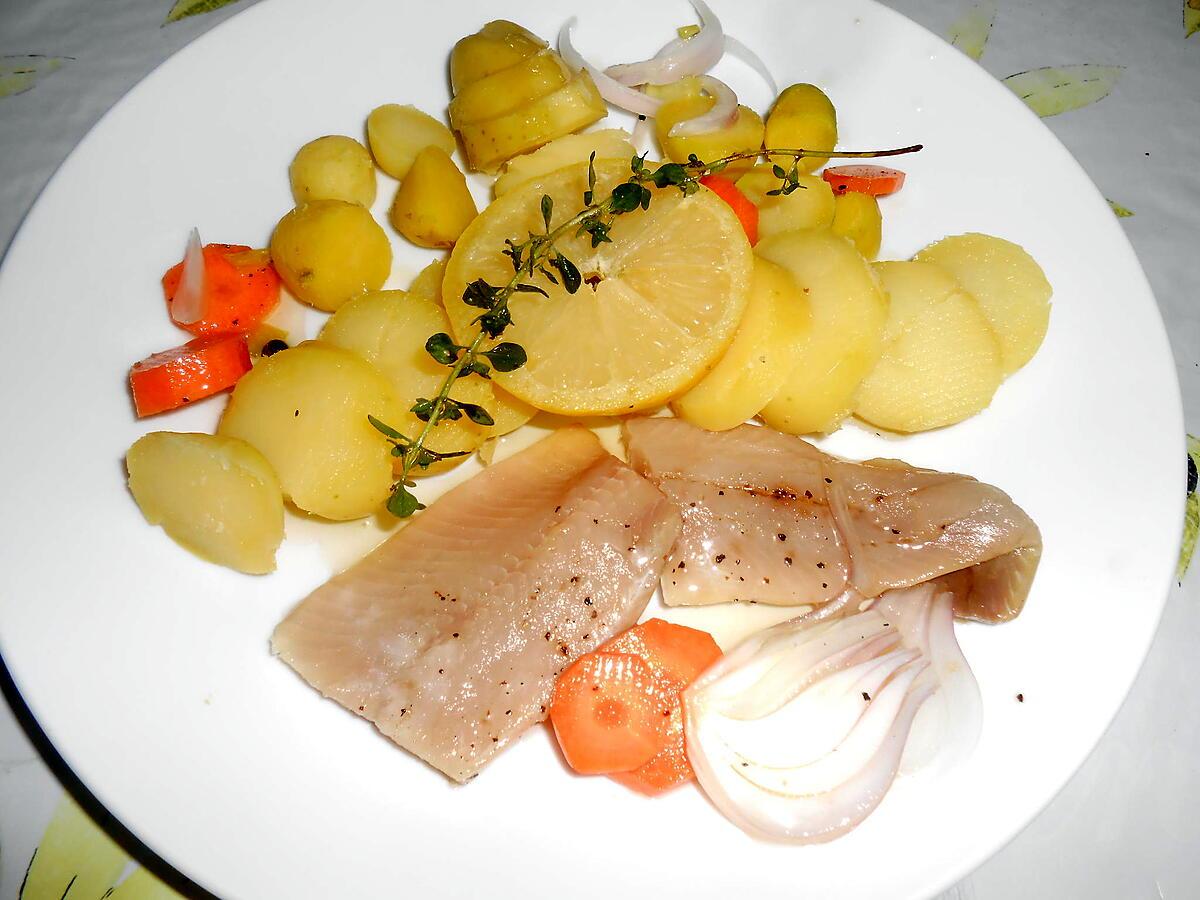 recette ASSIETTE DE HARENGS FUMES