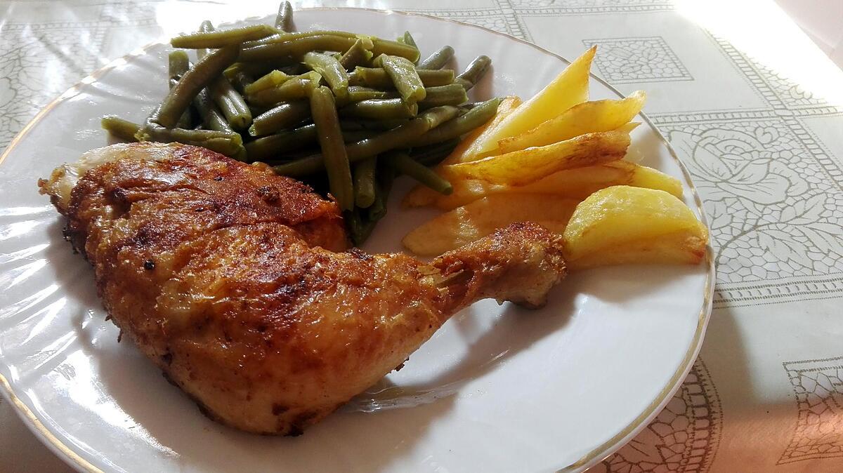 recette POULET HARICOT VERT