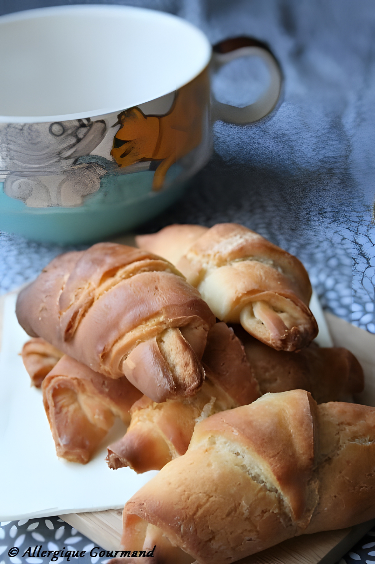 recette Croissants Bio, sans gluten, oeufs......