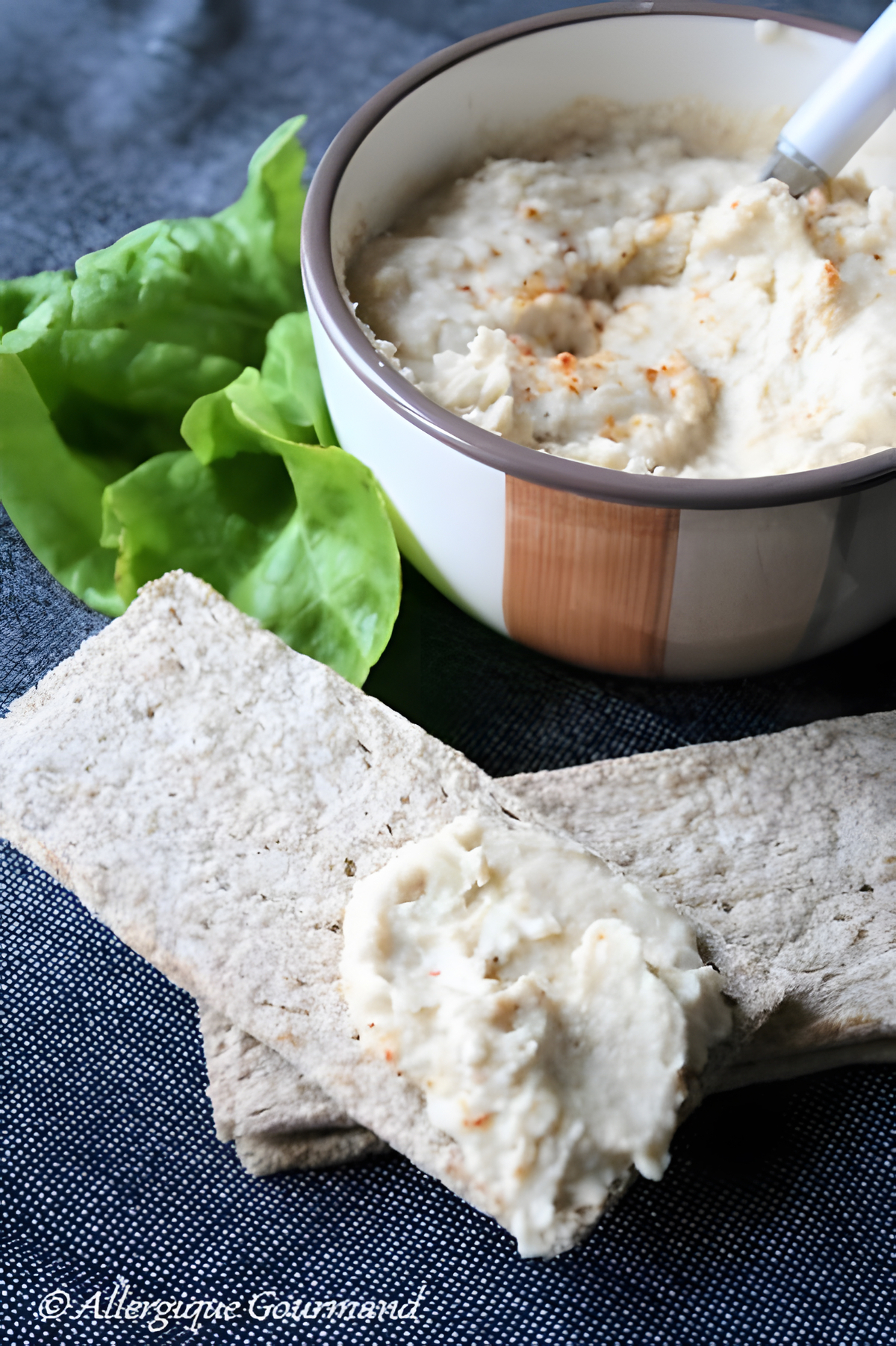 recette Houmous d'haricots blancs, Bio, sans gluten, oeufs