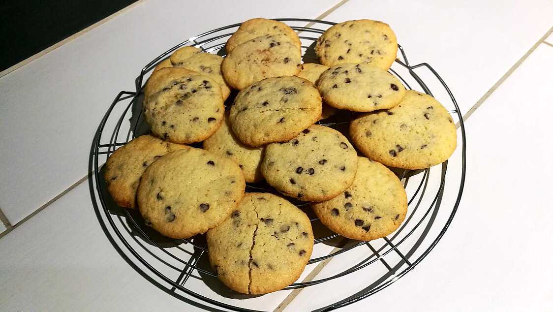 Recette De Cookies Moelleux Aux Pépites De Chocolat Par Flam39