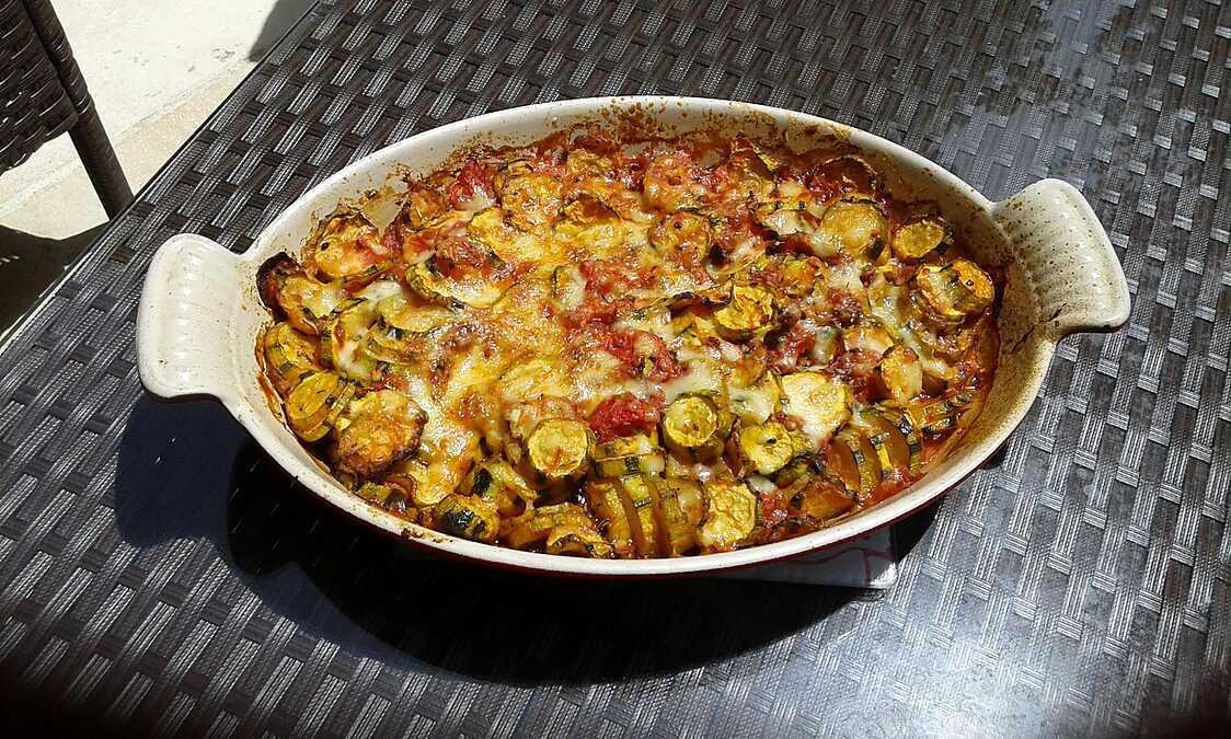 Recette De Gratin De Courgettes Et De Tomates Par Fanfan14