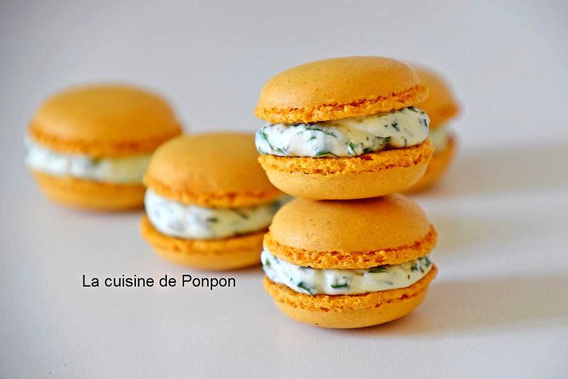 Recette de Macaron curry et spicy