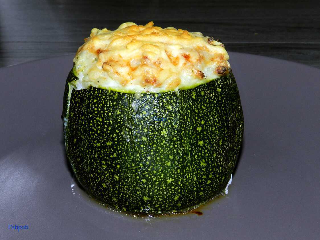 Recette De COURGETTES FARCIES AUX 2 BOURSIN