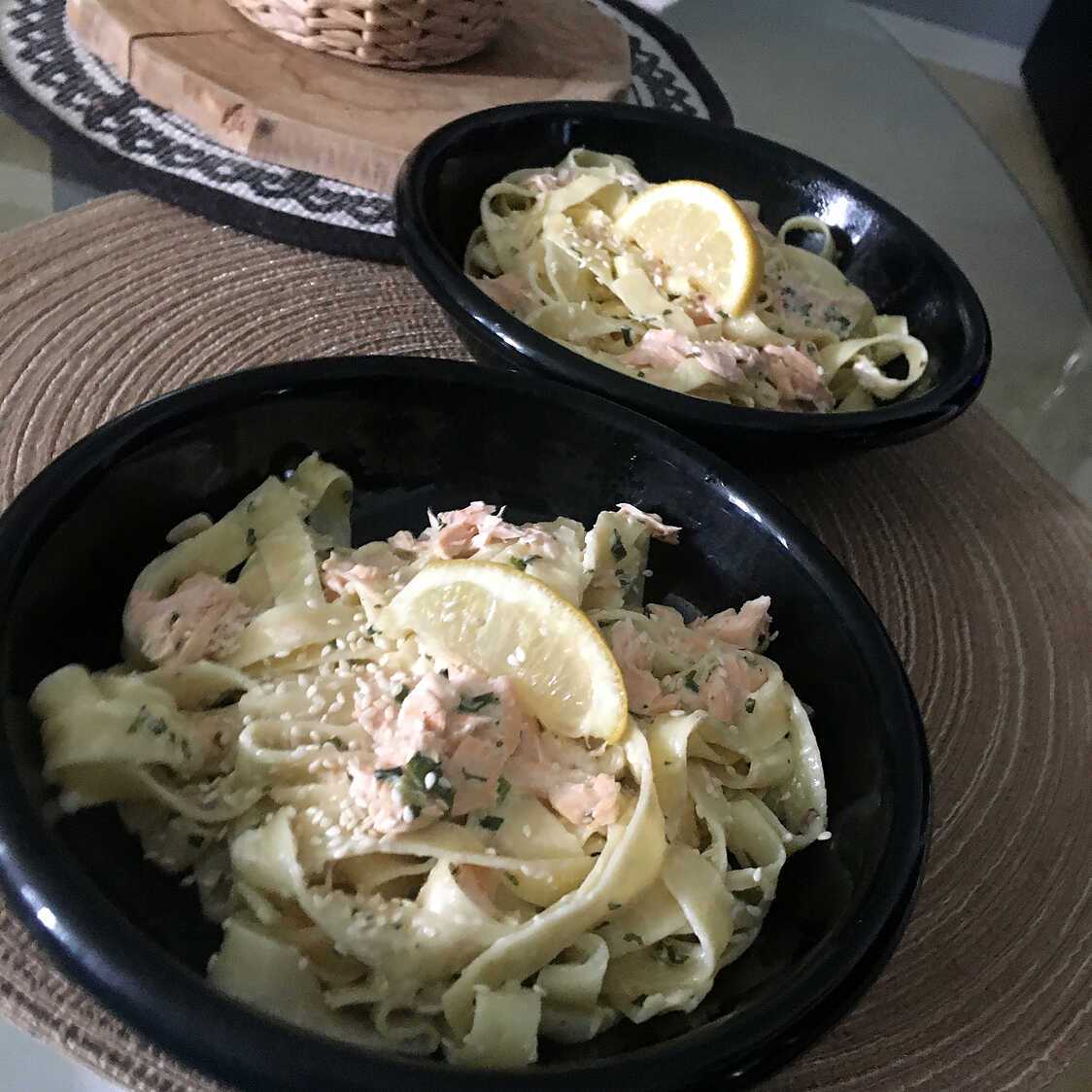 Recette De Tagliatelles Au Citron Et Au Saumon Frais 