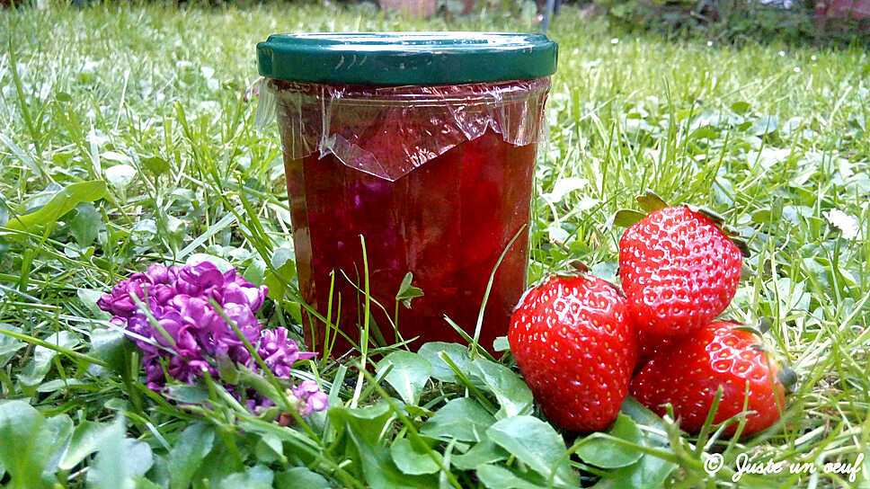 Confiture de fraises (la meilleure)