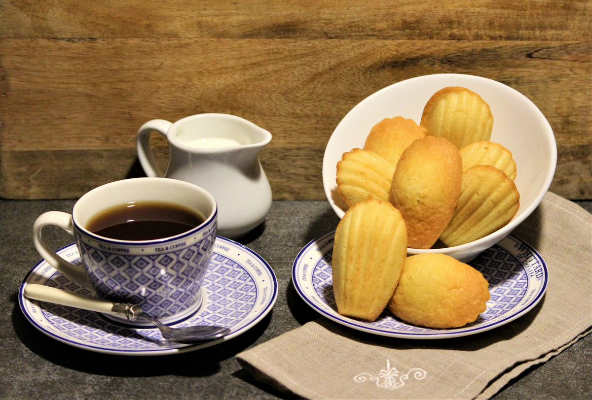 recette MADELEINES FONDANTES & LEGERES AU SKYR