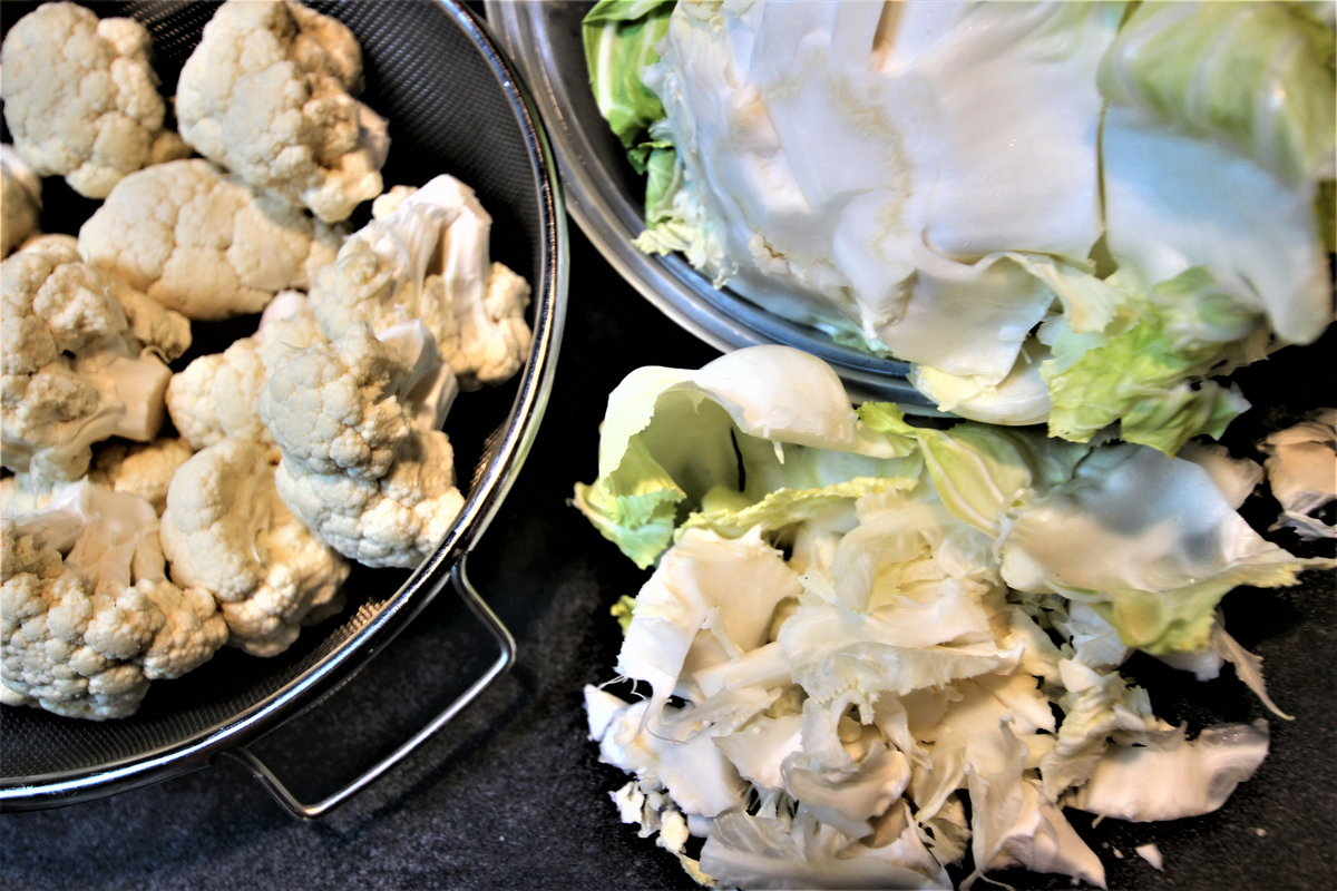 recette GRATIN DE CHOU-FLEUR LEGER A MA FAçON