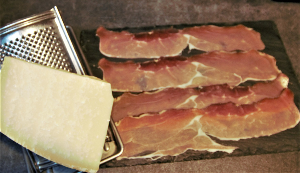 recette ASPERGES BLANCHES GRATINéES SPECK & PARMESAN