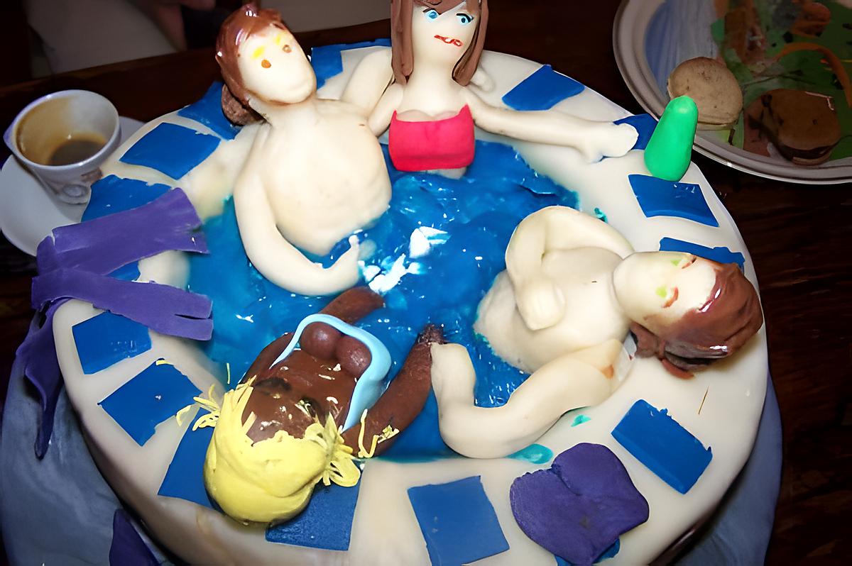 recette GATEAU 3 D JACCUZI