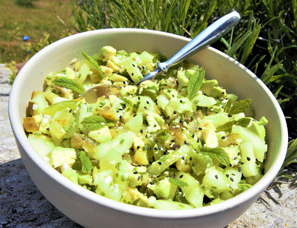 recette SALADE COMPOSEE VERTE