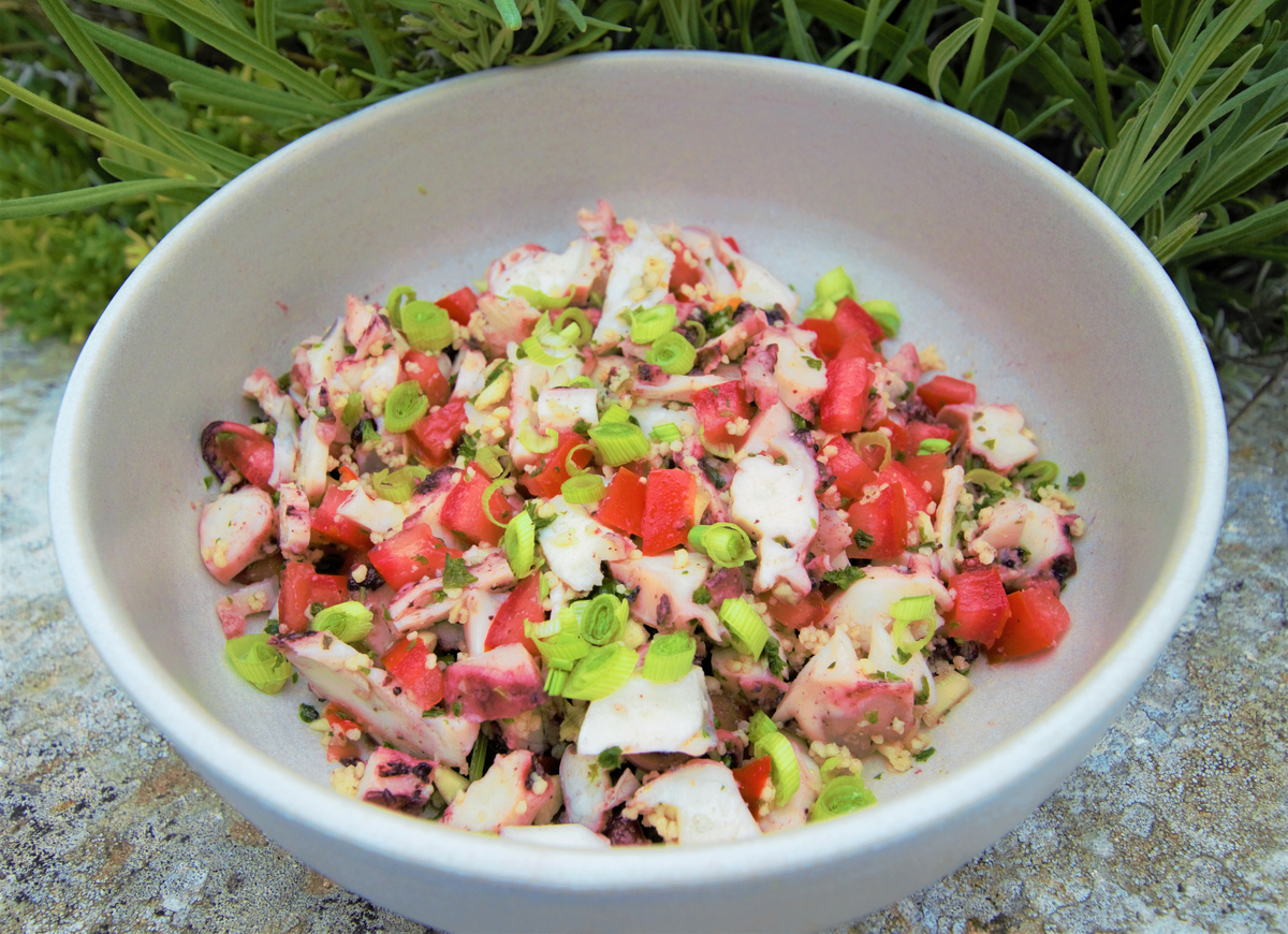 recette SALADE DE LA MER