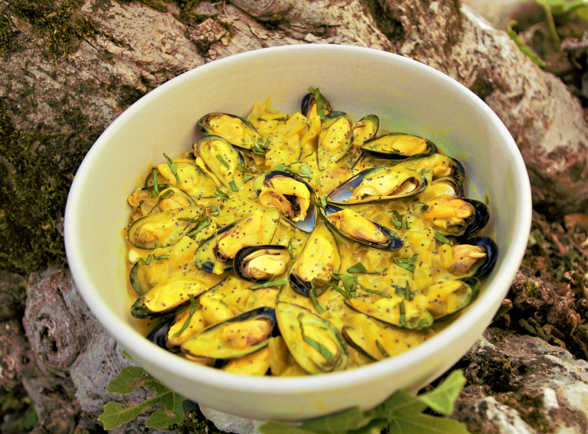 recette MOULES DE BOUCHOT CURRY & CITRON (ADAPTéE)