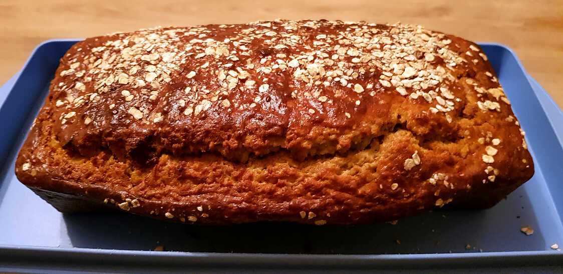 Recette De Cake Aux Flocons D’avoine, Amandes Et Cramberries