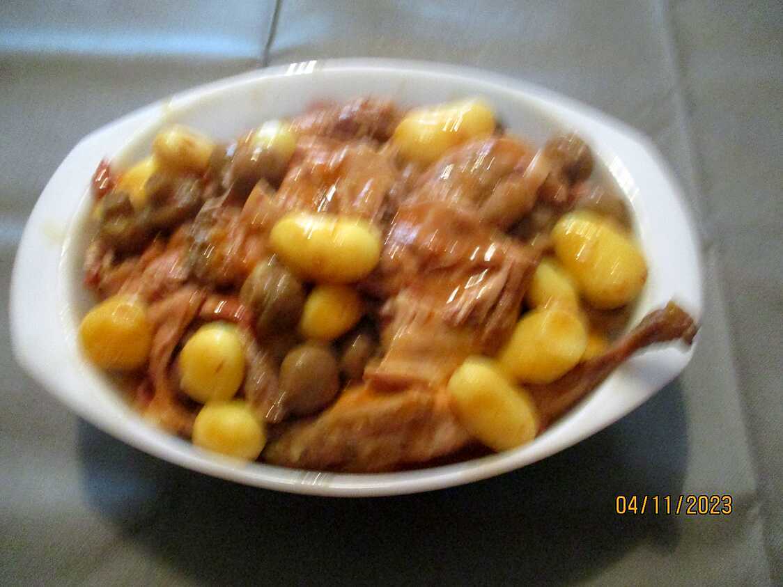 Recette de Lapin saut chasseur