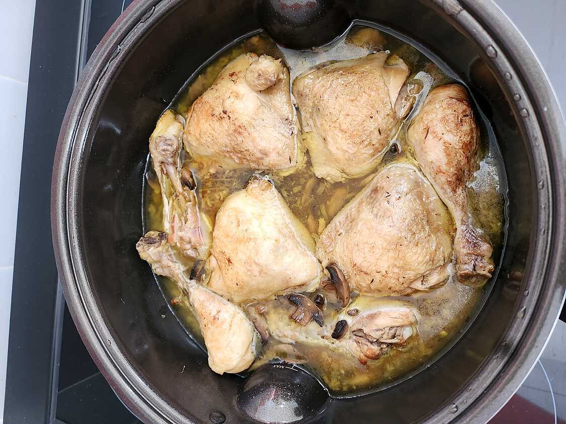 Recette de Poulet chasseur par Louloute69